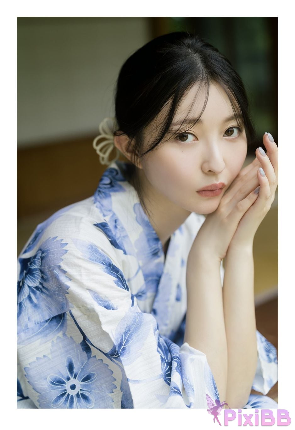 Japanese Idol Moka Hashimoto Moeka Digital only YJ PHOTO BOOK Tomoka SideB Neat and full of surprises Moka san PixiBB (31)